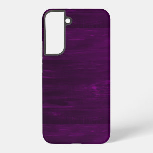 Coque Samsung Galaxy Étui Samsung Galaxy à rayures de texture de bois v