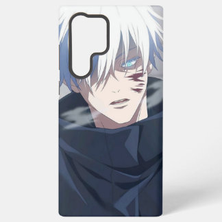 Coque Samsung Galaxy Étui Samsung Galaxy Personnage Anime Gojo Cheveux