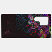 Coque Samsung Galaxy Étui Samsung Galaxy Princess Papillon (Verso Horizontal)
