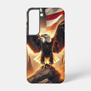 Coque Samsung Galaxy Étui Samsung Galaxy S22 Aigle Américain