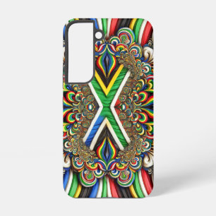 Coque Samsung Galaxy Étui Samsung Galaxy S22 aux couleurs sud-africaine