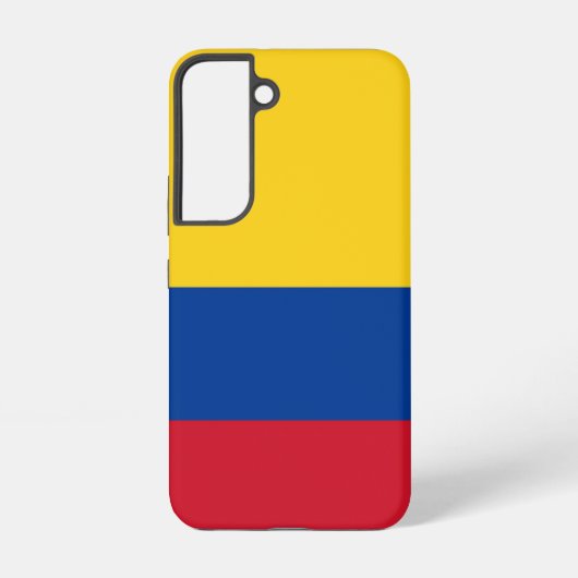 Coque Samsung Galaxy Étui Samsung Galaxy S22 Drapeau de Colombie (Verso)