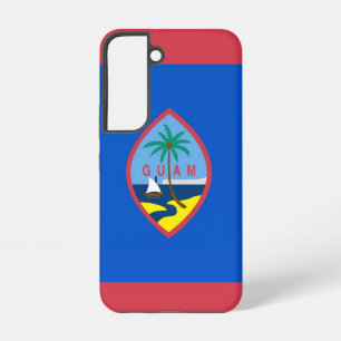 Coque Samsung Galaxy Étui Samsung Galaxy S22 Drapeau de Guam
