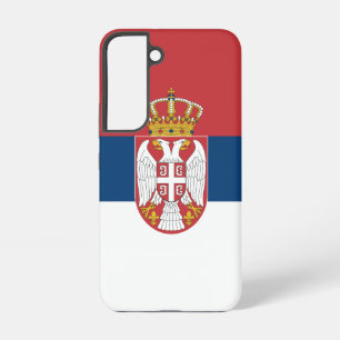 Coque Samsung Galaxy Étui Samsung Galaxy S22 Drapeau de la Serbie