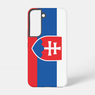 Coque Samsung Galaxy Étui Samsung Galaxy S22 Drapeau de la Slovaquie