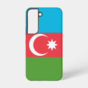 Coque Samsung Galaxy Étui Samsung Galaxy S22 Drapeau de l'Azerbaïdjan