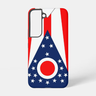 Coque Samsung Galaxy Étui Samsung Galaxy S22 Drapeau de l'État de l'Ohi