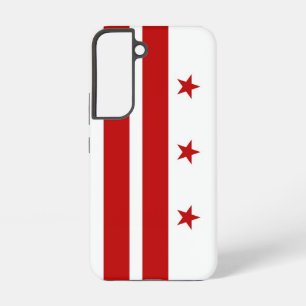 Coque Samsung Galaxy Étui Samsung Galaxy S22 Drapeau de Washington DC