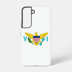 Coque Samsung Galaxy Étui Samsung Galaxy S22 Drapeau des Îles Vierges