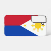 Coque Samsung Galaxy Étui Samsung Galaxy S22 Drapeau des Philippines (Verso Horizontal)