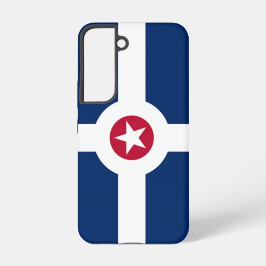 Coque Samsung Galaxy Étui Samsung Galaxy S22 Drapeau d'Indianapolis (Verso)
