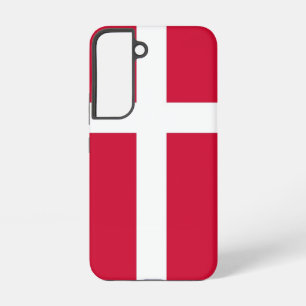 Coque Samsung Galaxy Étui Samsung Galaxy S22 Drapeau du Danemark