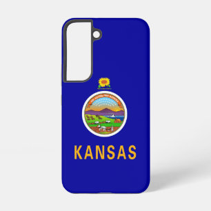 Coque Samsung Galaxy Étui Samsung Galaxy S22 Drapeau du Kansas