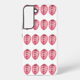 Coque Samsung Galaxy Étui Samsung Galaxy S22 Plus Cônes de pin rose