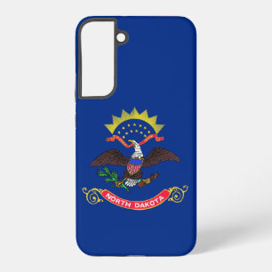 Coque Samsung Galaxy Étui Samsung Galaxy S22 Plus Drapeau Dakota du Nor