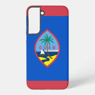 Coque Samsung Galaxy Étui Samsung Galaxy S22 Plus Drapeau de Guam