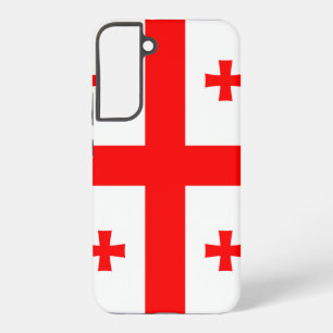 Coque Samsung Galaxy Étui Samsung Galaxy S22 Plus Drapeau de la Géorgie