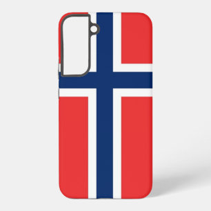 Coque Samsung Galaxy Étui Samsung Galaxy S22 Plus Drapeau de la Norvège