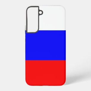 Coque Samsung Galaxy Étui Samsung Galaxy S22 Plus Drapeau de la Russie