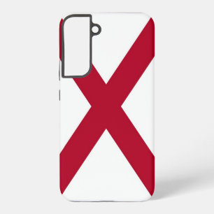 Coque Samsung Galaxy Étui Samsung Galaxy S22 Plus Drapeau de l'Alabama,