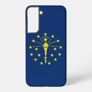 Coque Samsung Galaxy Étui Samsung Galaxy S22 Plus Drapeau de l'Indiana