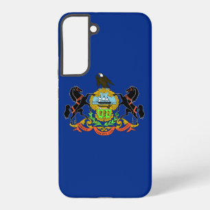 Coque Samsung Galaxy Étui Samsung Galaxy S22 Plus Drapeau de Pennsylvan