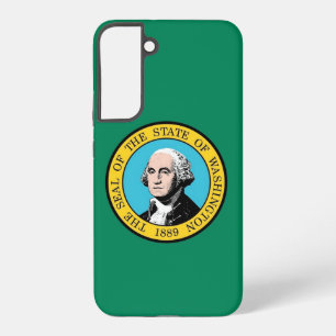 Coque Samsung Galaxy Étui Samsung Galaxy S22 Plus Drapeau de Washington