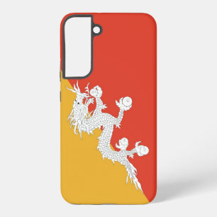 Coque Samsung Galaxy Étui Samsung Galaxy S22 Plus Drapeau du Bhoutan