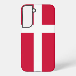 Coque Samsung Galaxy Étui Samsung Galaxy S22 Plus Drapeau du Danemark