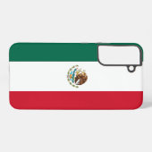 Coque Samsung Galaxy Étui Samsung Galaxy S22 Plus Drapeau du Mexique (Verso Horizontal)