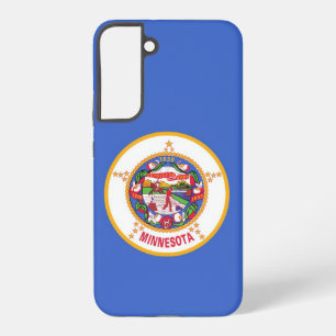 Coque Samsung Galaxy Étui Samsung Galaxy S22 Plus Drapeau du Minnesota