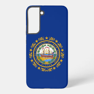 Coque Samsung Galaxy Étui Samsung Galaxy S22 Plus Drapeau du New Hampsh