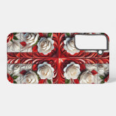 Coque Samsung Galaxy Étui Samsung Galaxy S22 Plus Roses anglaises (Verso Horizontal)
