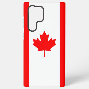 Coque Samsung Galaxy Étui Samsung Galaxy S22 Ultra avec drapeau du Cana