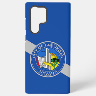 Coque Samsung Galaxy Étui Samsung Galaxy S22 Ultra drapeau de Las Vegas
