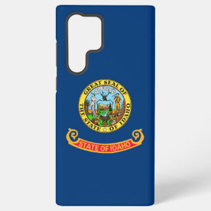Coque Samsung Galaxy Étui Samsung Galaxy S22 Ultra Drapeau de l'Idaho