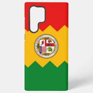 Coque Samsung Galaxy Étui Samsung Galaxy S22 Ultra Drapeau de Los Angel