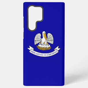 Coque Samsung Galaxy Étui Samsung Galaxy S22 Ultra Drapeau de Louisiane