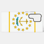 Coque Samsung Galaxy Étui Samsung Galaxy S22 Ultra drapeau de Rhode Isl (Verso Horizontal)