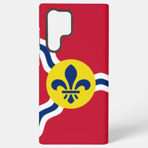 Coque Samsung Galaxy Étui Samsung Galaxy S22 Ultra drapeau de St. Louis