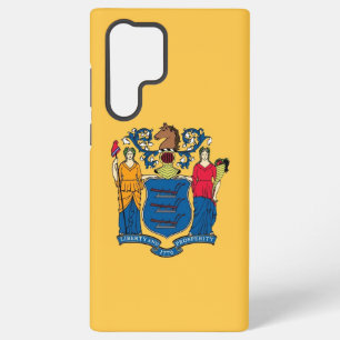 Coque Samsung Galaxy Étui Samsung Galaxy S22 Ultra drapeau du New Jerse