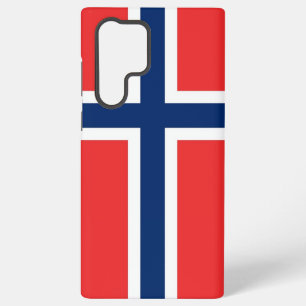 Coque Samsung Galaxy Étui Samsung Galaxy S22 Ultra Drapeau Norvège