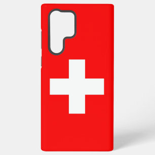 Coque Samsung Galaxy Étui Samsung Galaxy S22 Ultra drapeau Suisse