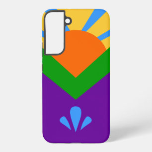Coque Samsung Galaxy Étui Samsung S22 Plus Drapeau de Manitou Springs