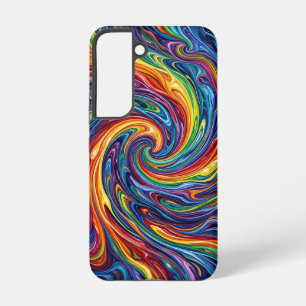 Coque Samsung Galaxy Étui Samsung Tourbillon de Nébuleuse Abstraite Arc