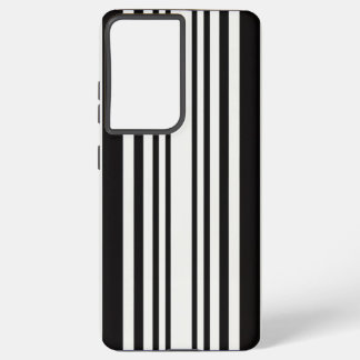 Coque Samsung Galaxy Étui téléphonique de luxe en noir en blanc Galaxy