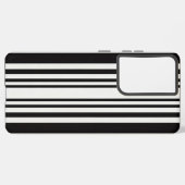 Coque Samsung Galaxy Étui téléphonique de luxe en noir en blanc Galaxy (Côté gauche)