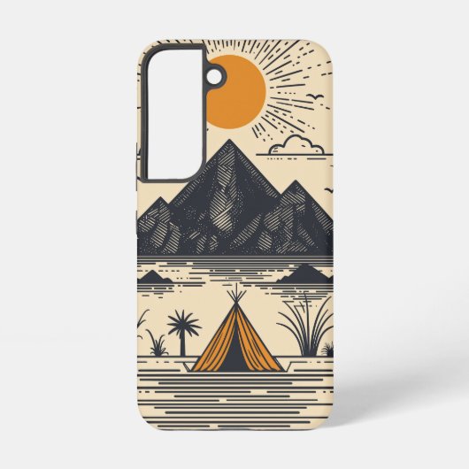 Coque Samsung Galaxy Étui téléphonique Twin Peaks Sunrise (Verso)