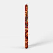Coque Samsung Galaxy Étuis Samsung Abstract Dancer Fire Red Thread (Côté droit)