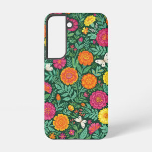 Coque Samsung Galaxy Étuis Samsung Papillons Marigold Abstraits